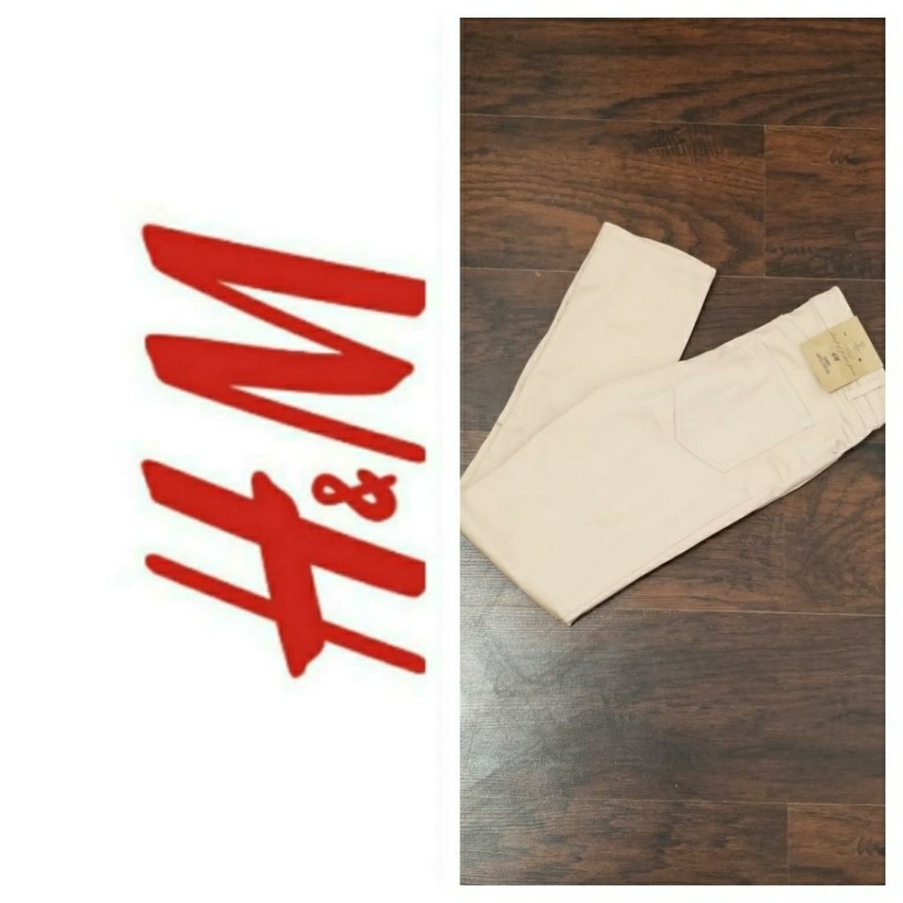 H&M🌹Super Skinny Stretch Jeans Pink Size 8